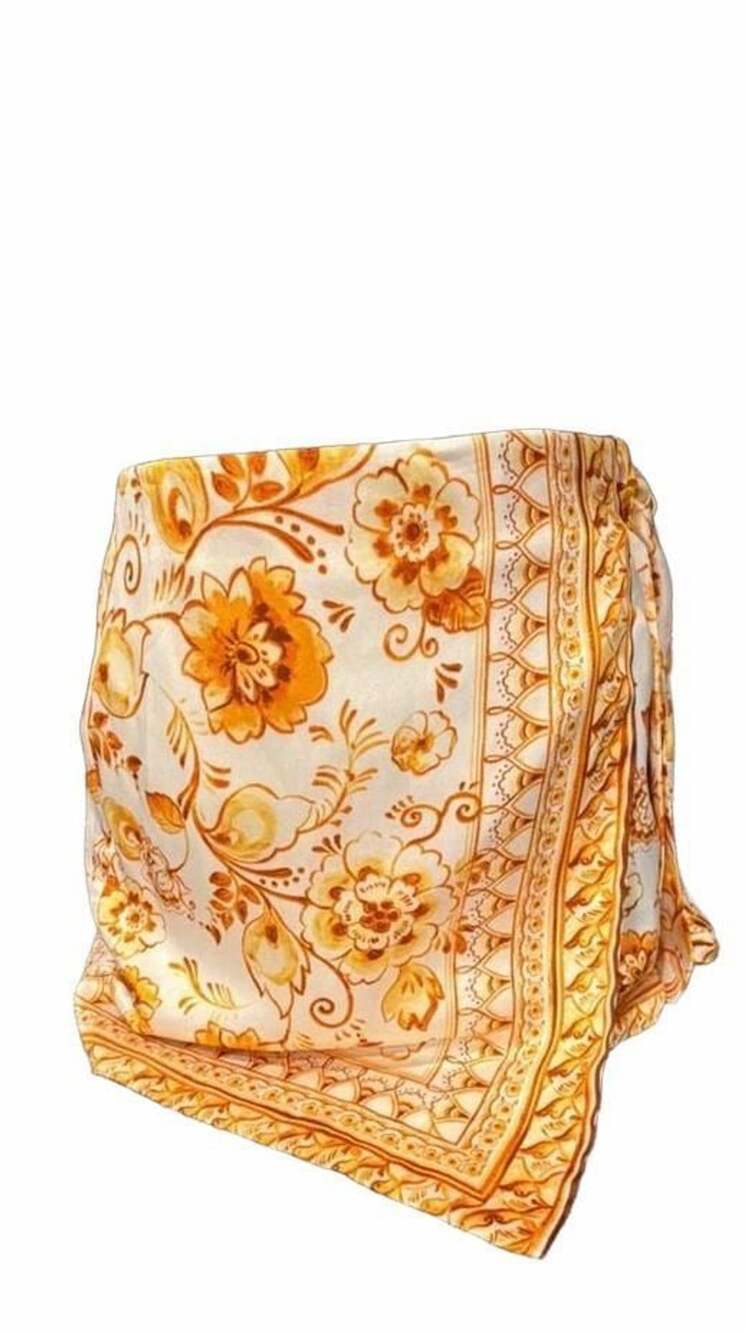 VICI Fresh Aura Floral Print Mini Skirt Medium